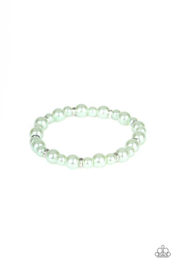 Powder and Pearls  - green - iamglamm llc