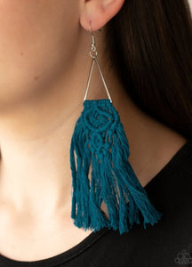 Modern Day Macrame  - blue