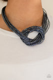 Knotted Knockout - blue - iamglamm llc