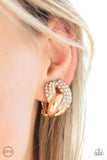 Definitely Date Night  - gold clip-ons - iamglamm llc