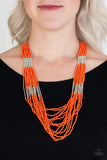 Let It Bead - orange - iamglamm llc