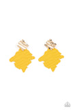 Crimped Couture - Yellow - iamglamm llc