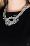 Knotted Knockout - silver - iamglamm llc